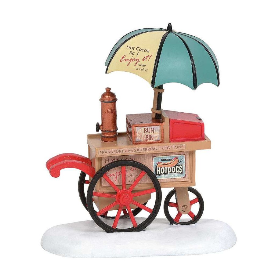 Department 56 Classic Christmas Cocoa Cart Village Accessories