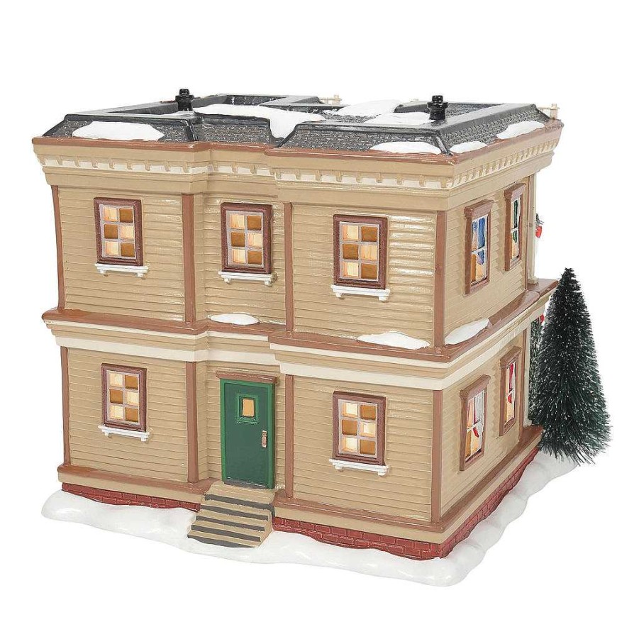 Department 56 Holiday Flats Original Snow Village