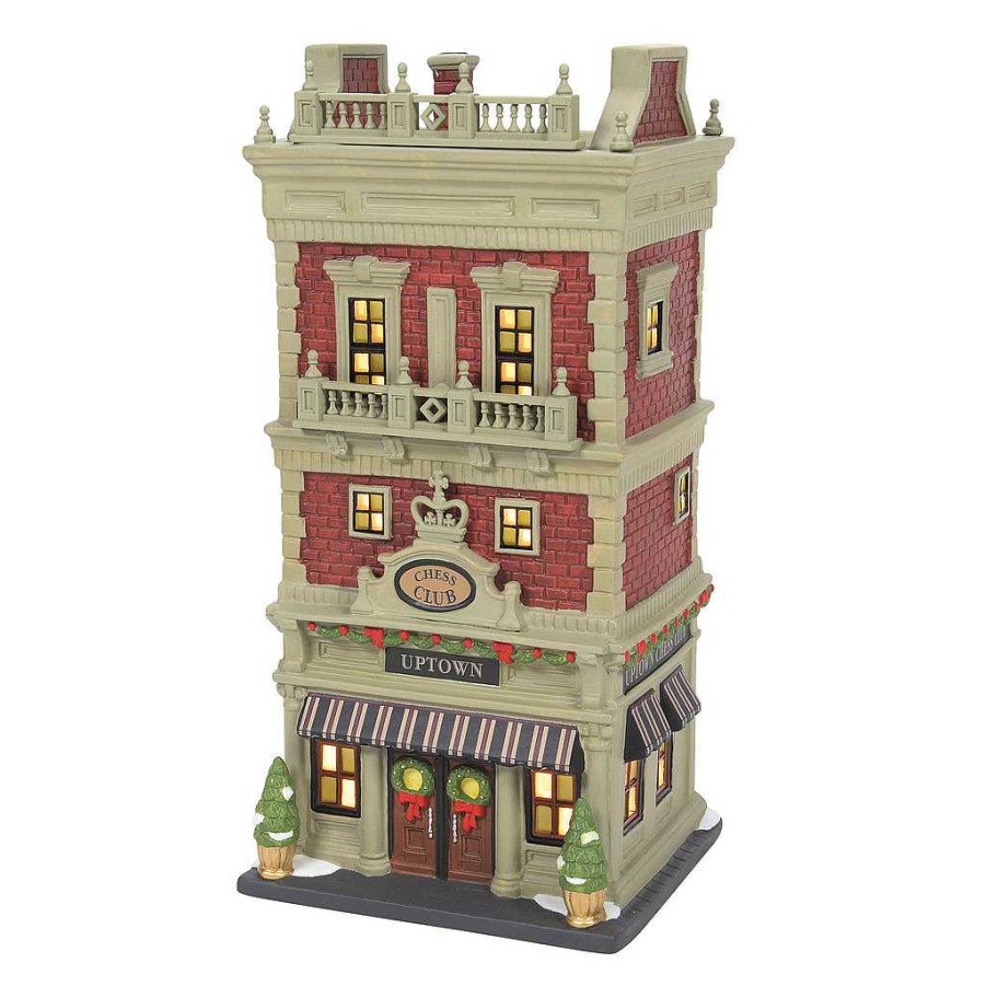 Department 56 Uptown Chess Club Christmas In The City