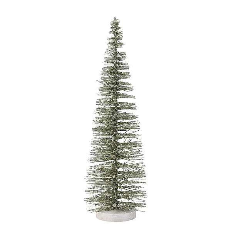 Department 56 Green Glitter Tree Christmas Basics