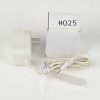 Department 56 Replacement Adapter 3V Ac 600Ma White Male Jack Replacement Parts