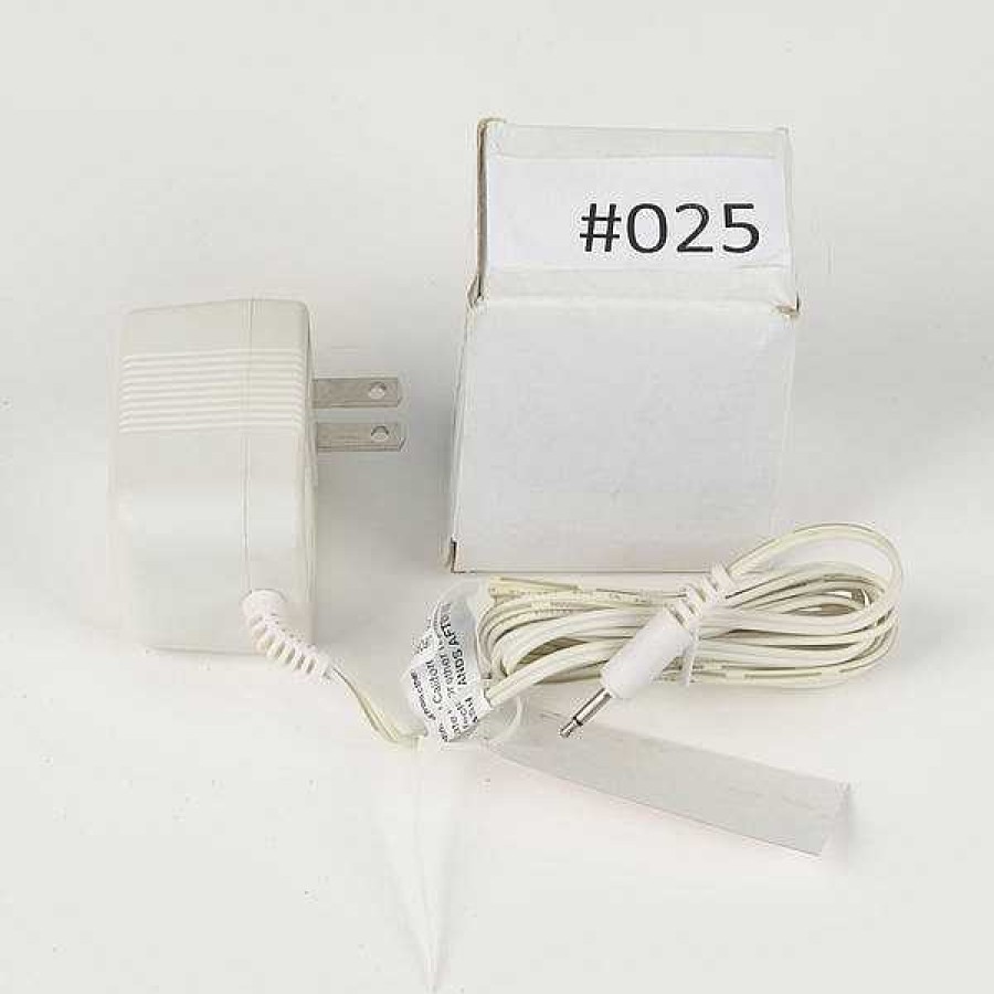 Department 56 Replacement Adapter 3V Ac 600Ma White Male Jack Replacement Parts