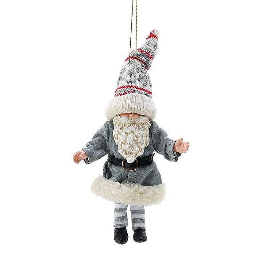 Department 56 Gnome Grey Coat Orn Sale