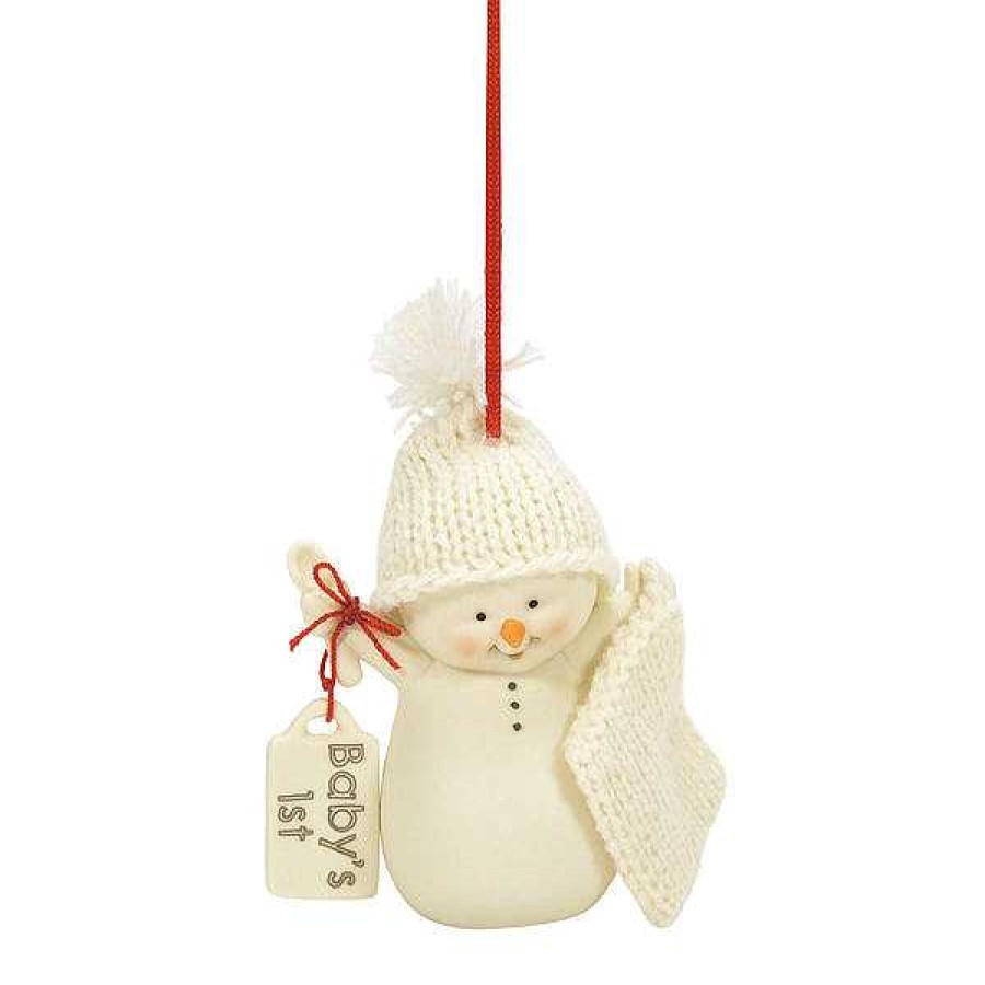 Department 56 Baby'S First Ornament Snowpinions