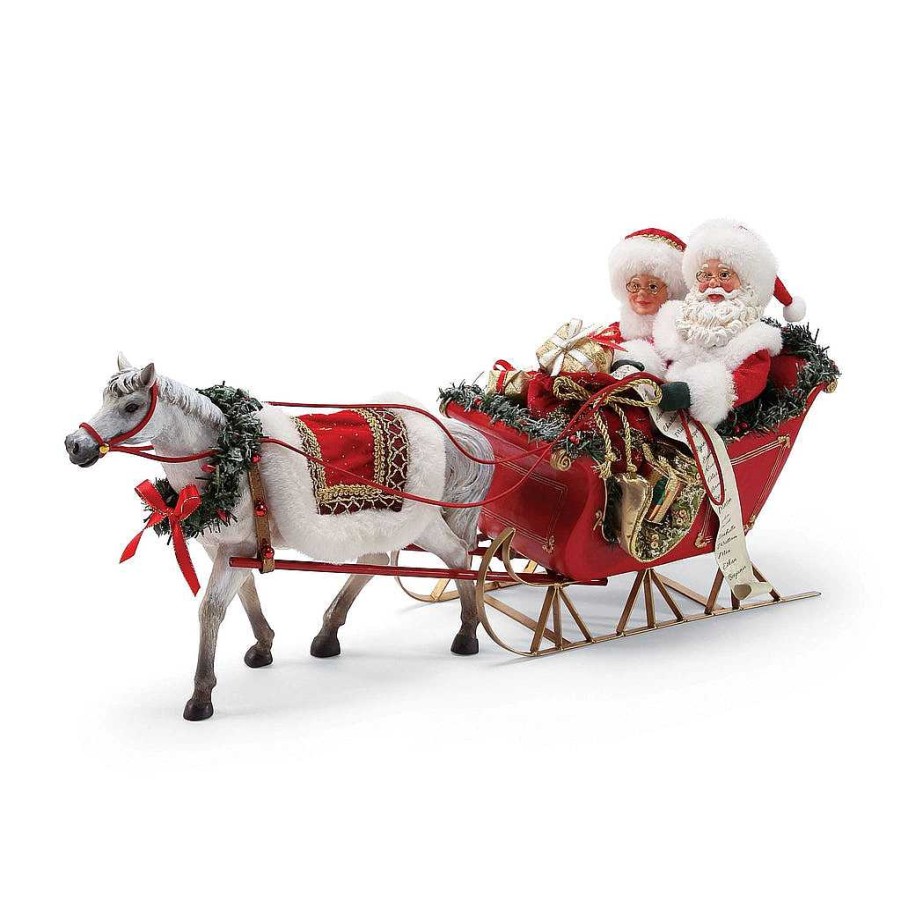 Department 56 Xmspd One Horse Open Sleigh Christmas Traditions