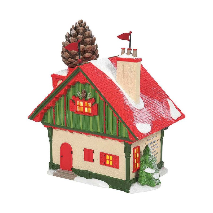 Department 56 Pine Cone Bed & Breakfast North Pole Series