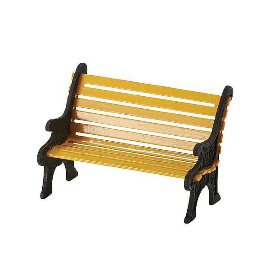 Department 56 City Wrought Iron Park Bench Village Accessories