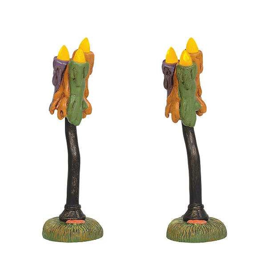 Department 56 Wicked Wax Lamps Village Halloween Accessories