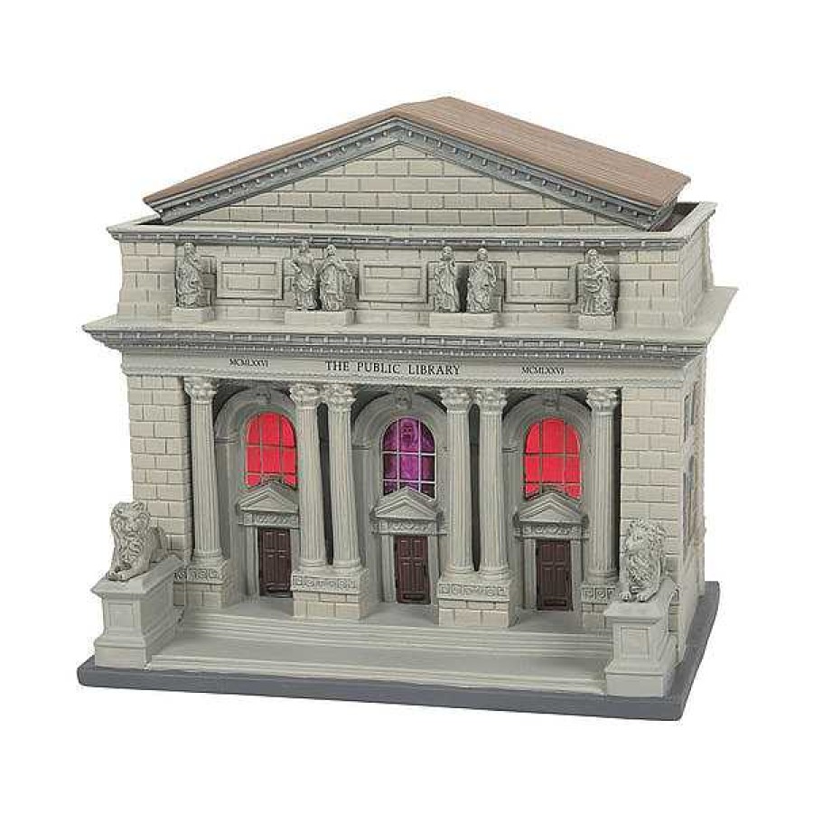 Department 56 Ghostbusters Library Hot Properties Village