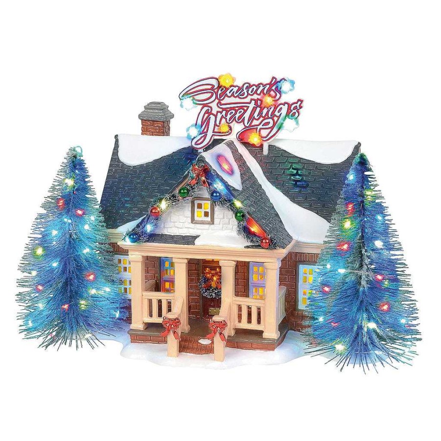 Department 56 Brite Lites Holiday House Original Snow Village