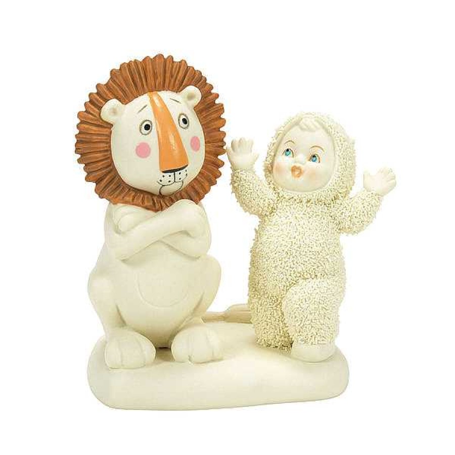 Department 56 How Do You Scare A Lion? Snowbabies Classic Collection