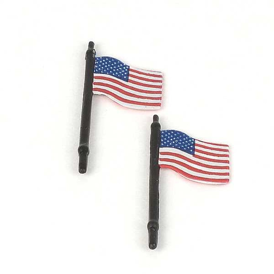 Department 56 Brooklyn Bridge Us Flag Replacement Parts