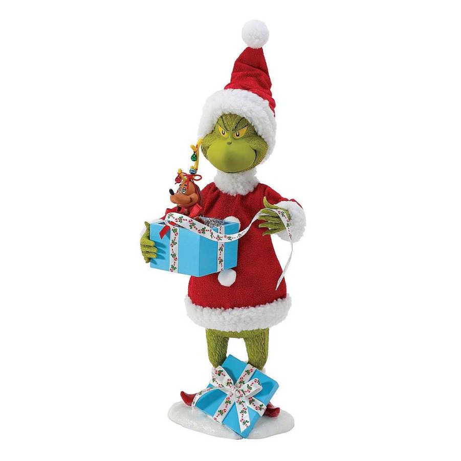 Department 56 Grinch & Max Licensed