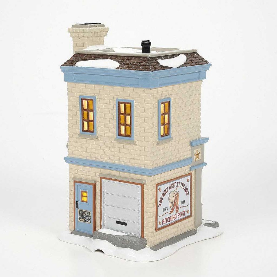 Department 56 Hitching Post Original Snow Village