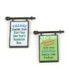 Department 56 Village Health Club Sign- 2 Sided Replacement Parts