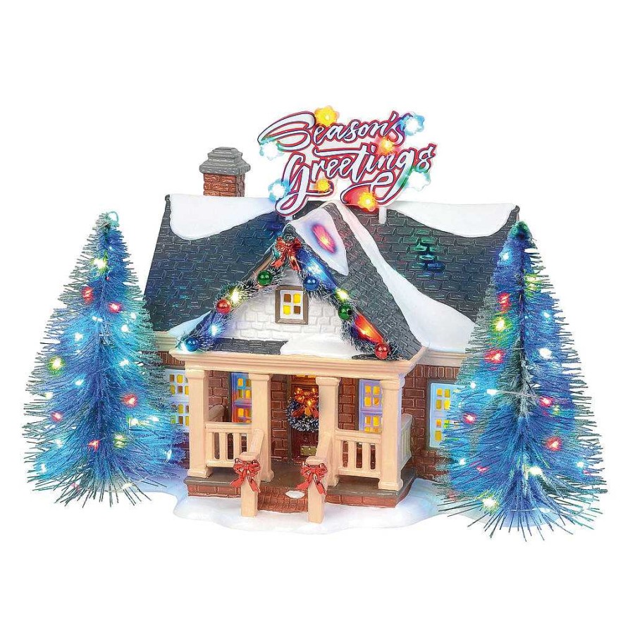 Department 56 Brite Lites Holiday House Original Snow Village