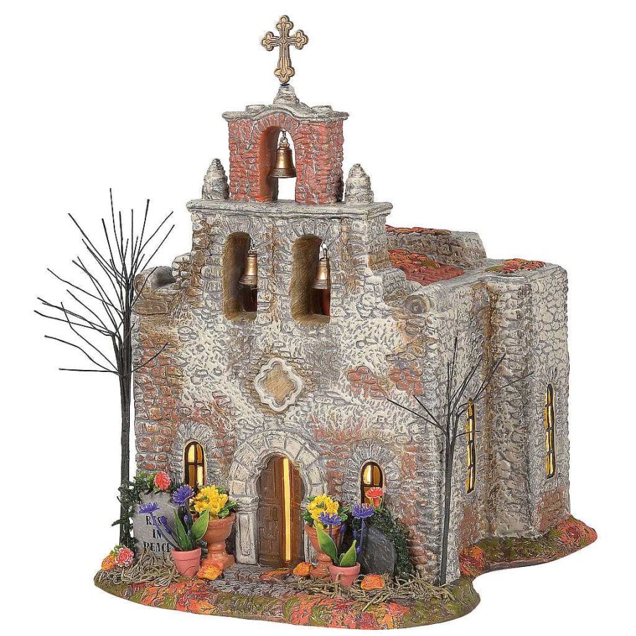 Department 56 Day Of The Dead Church Snow Village Halloween