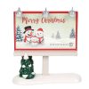 Department 56 Merry Christmas Billboard Village Accessories