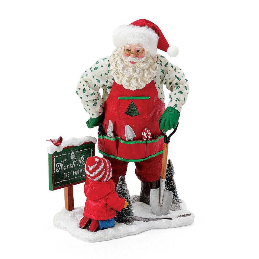 Department 56 Sprucing Up New Santas