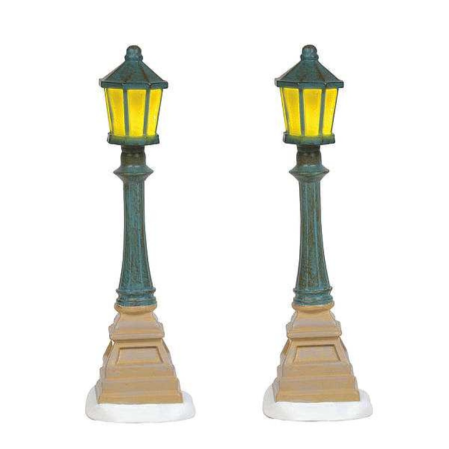 Department 56 Christmas Street Lanterns Village Accessories