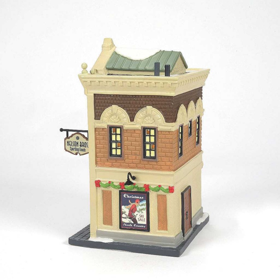 Department 56 Nelson Bros. Sporting Goods Christmas In The City