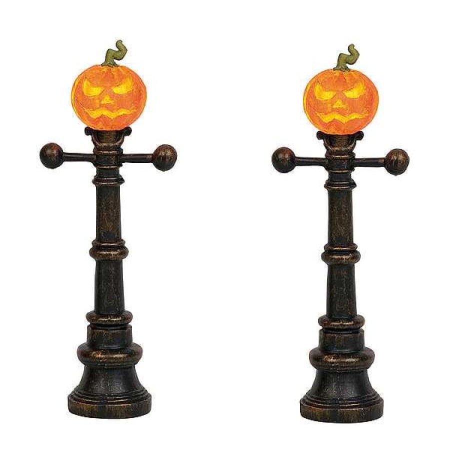 Department 56 Halloween Street Lamps Village Halloween Accessories