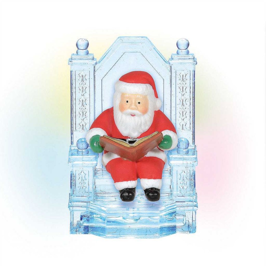 Department 56 Lit Ice Castle Throne North Pole Series