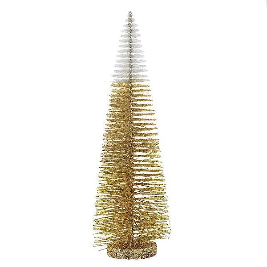 Department 56 Tall Gold Variegated Tree Christmas Basics