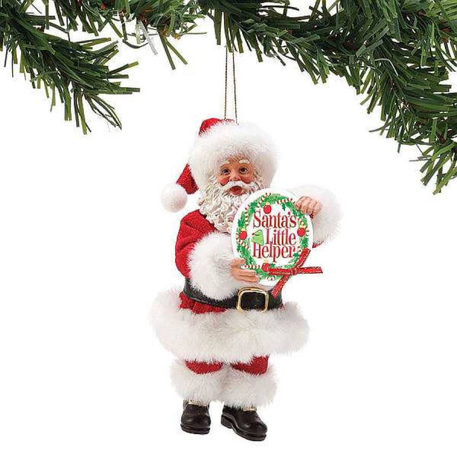 Department 56 Ornpd Santa'S Little Helper Possible Dream Ornaments