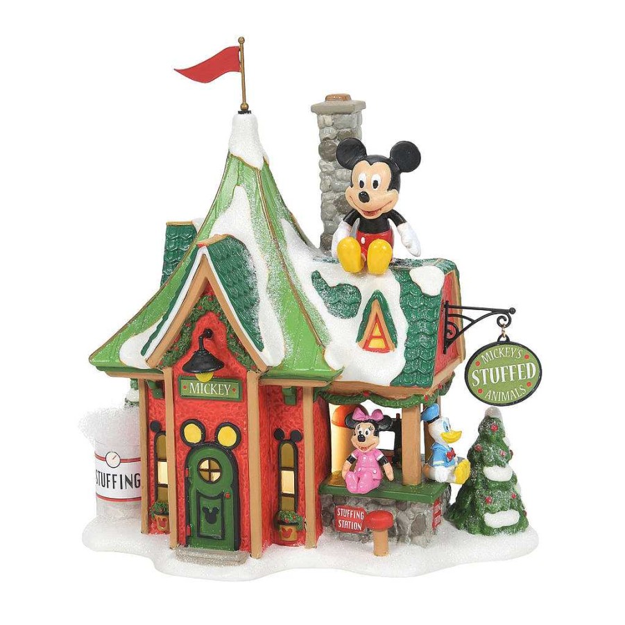 Department 56 Mickey'S Stuffed Animals North Pole Series