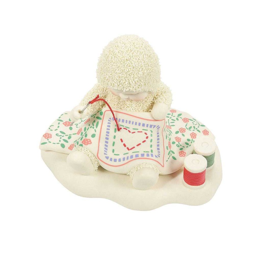 Department 56 Embroidered In Love Snowbabies Christmas Memories