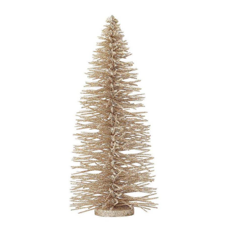 Department 56 Xmbar Gold Glitter Tree Christmas Basics