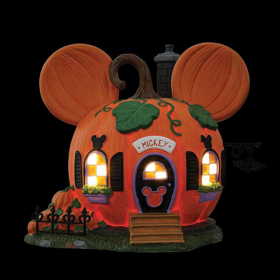 Department 56 Mickey'S Pumpkintown House Disney Village