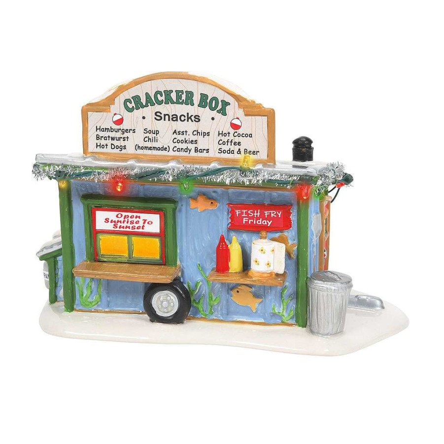 Department 56 Cracker Box Snack Shack Original Snow Village