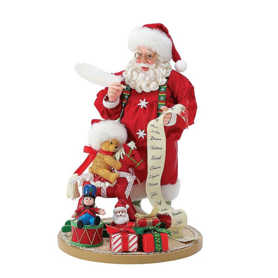 Department 56 The Man With All The Toys Le New Santas