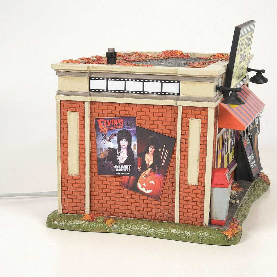 Department 56 Elvira'S Big Time Video Store Hot Properties Village