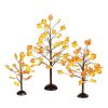 Department 56 Village Autumn Maple Trees Village Accessories