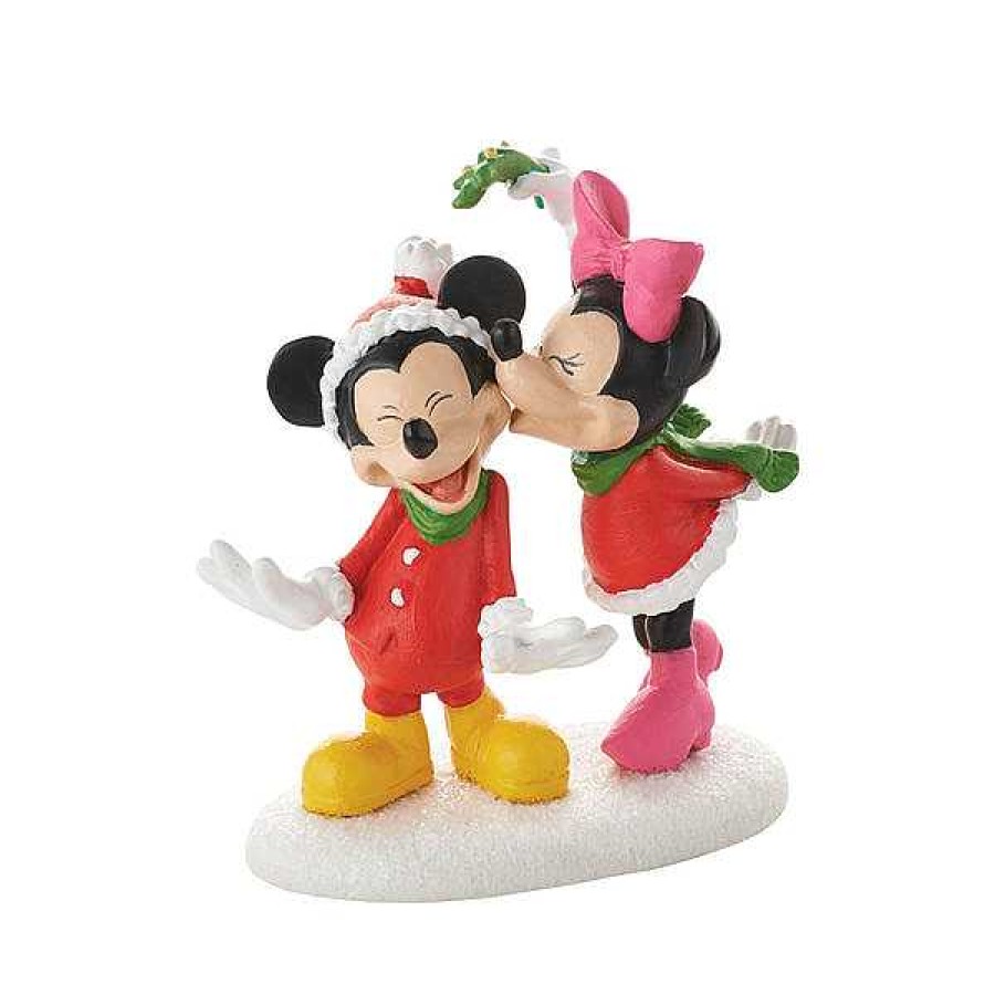 Department 56 Mickey'S Christmas Kiss Disney Village