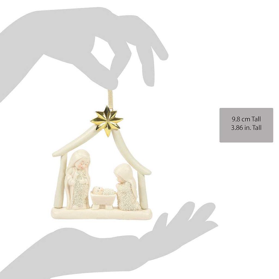 Department 56 The Holy Family Nativity Orn Snowbabies Ornaments