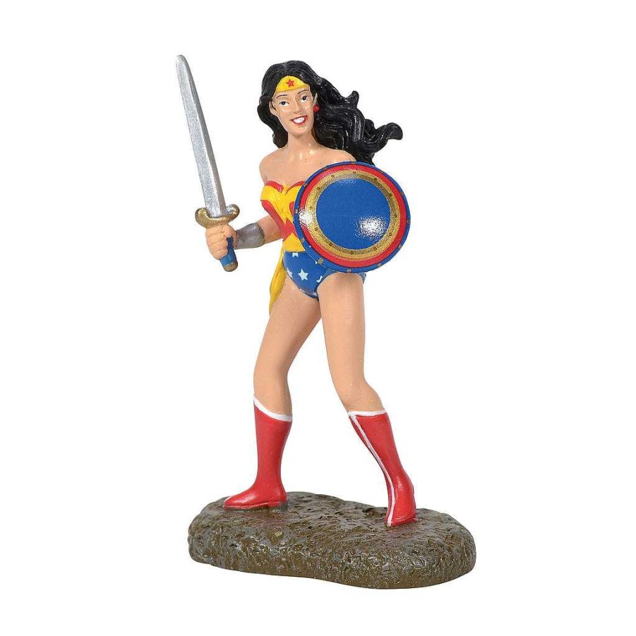 Department 56 Wonder Woman Hot Properties Village