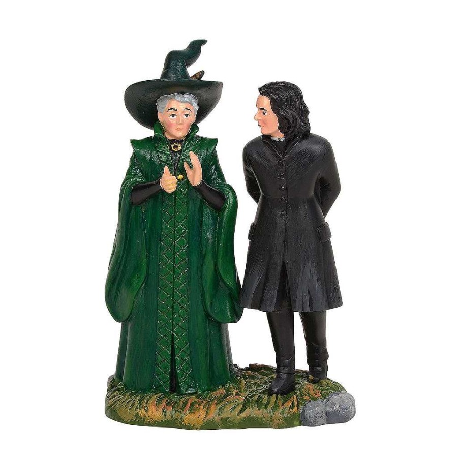 Department 56 Snape & Mcgonagall Harry Potter Village