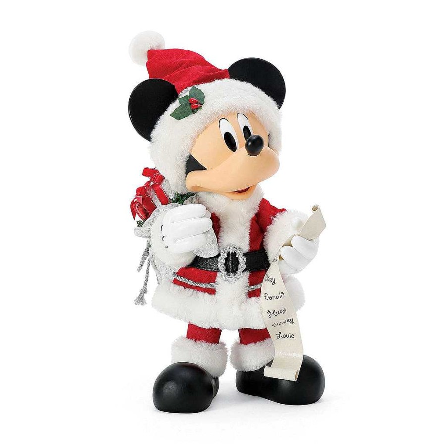 Department 56 Mickey Mouse Christmas Licensed