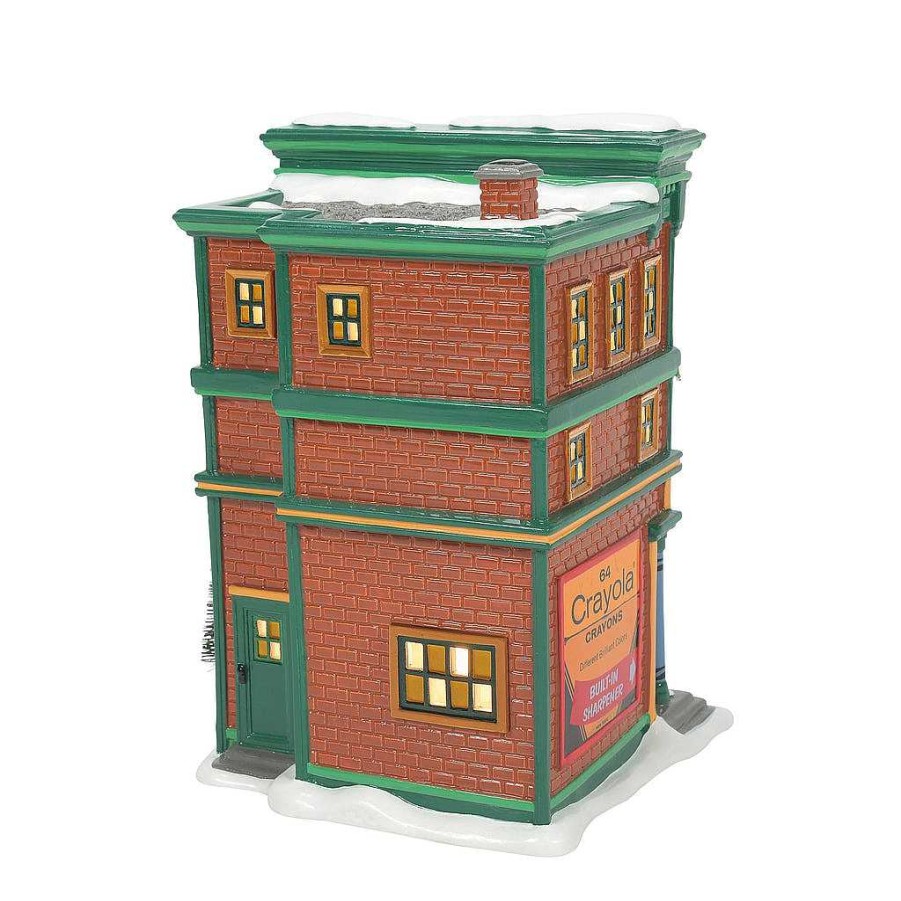 Department 56 Crayola Crayon Store Original Snow Village