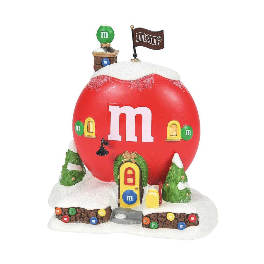 Department 56 Red'S M&M Cottage North Pole Series