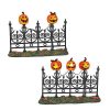 Department 56 Jack-O-Lantern Lit Fence Village Halloween Accessories