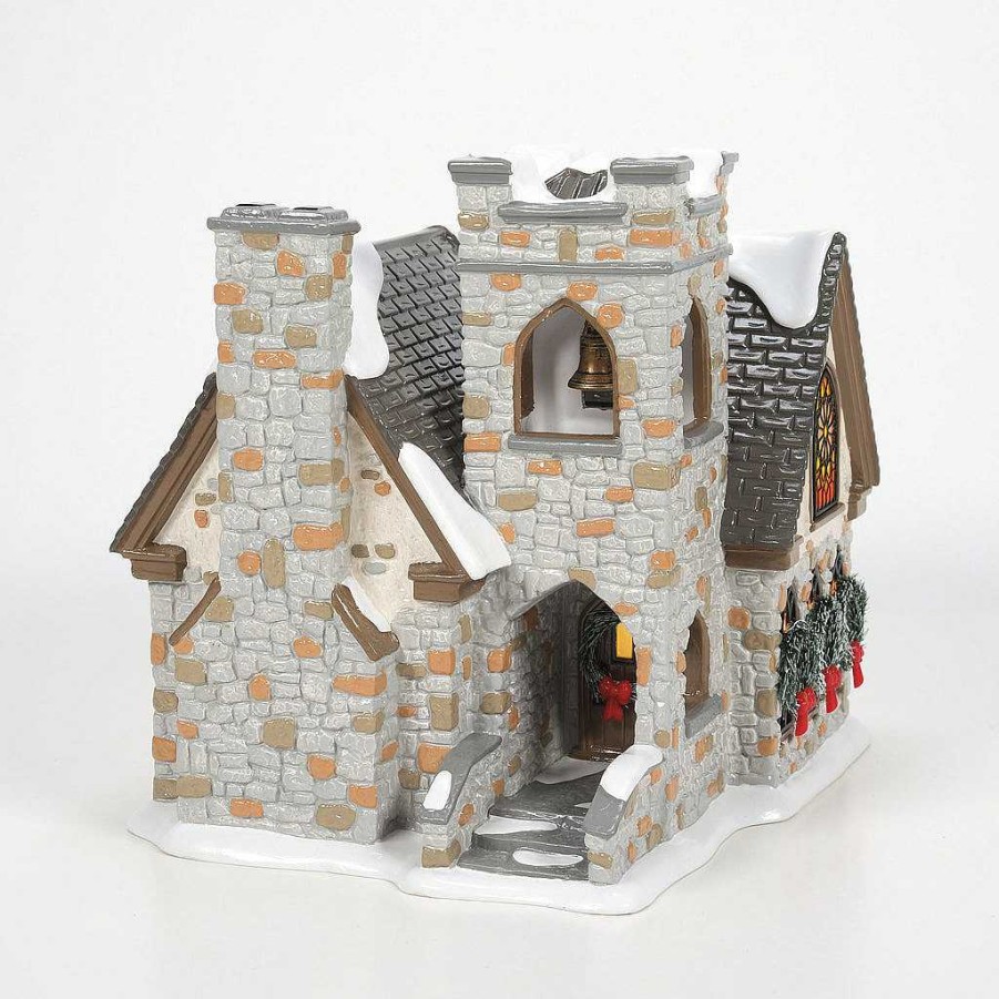 Department 56 Woodlands Family Church Original Snow Village