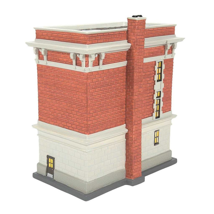 Department 56 Ghostbusters Firehouse Hot Properties Village