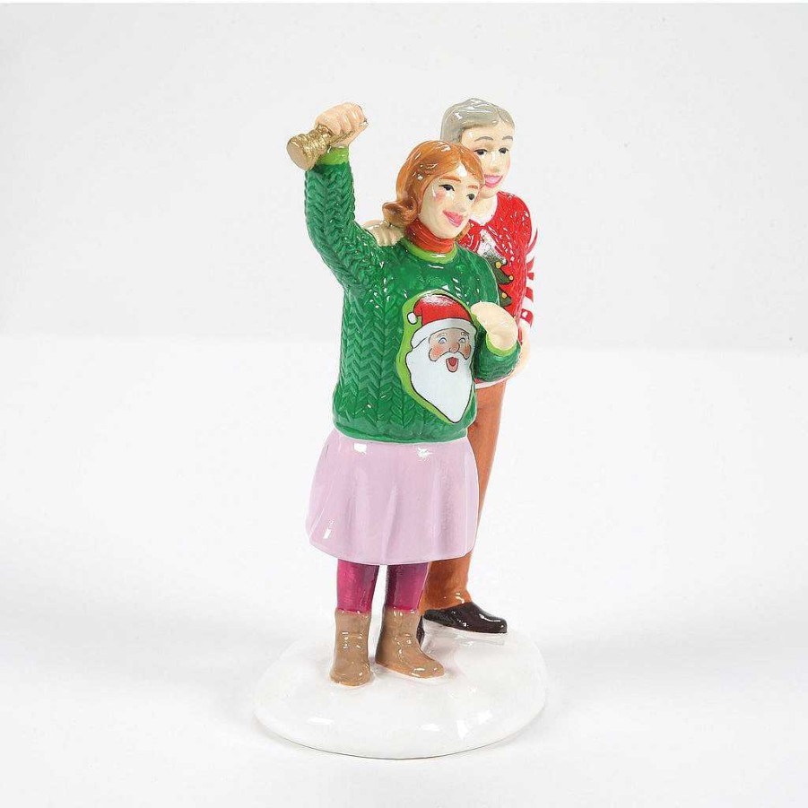 Department 56 Ugliest Sweater Champion Original Snow Village