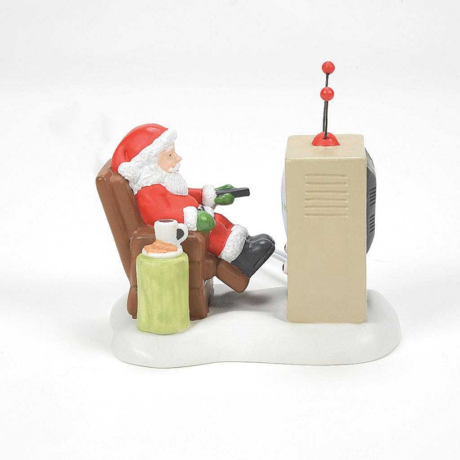 Department 56 Santa At The Man Cave North Pole Series