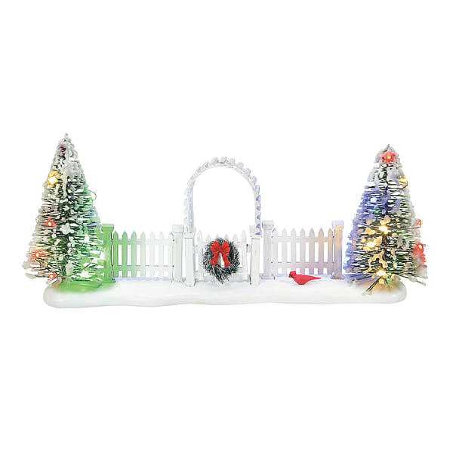 Department 56 Cardinal Christmas Gate Village Accessories